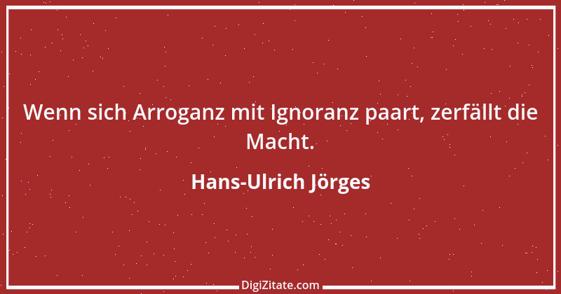 Zitat von Hans-Ulrich Jörges 3