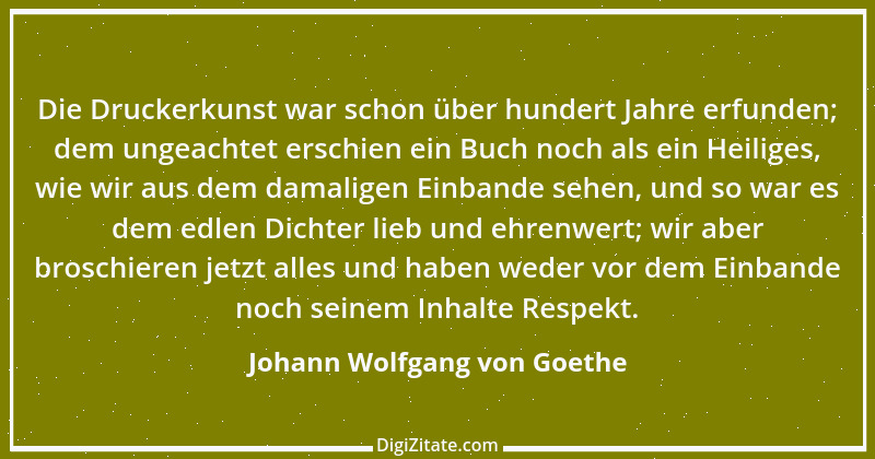 Zitat von Johann Wolfgang von Goethe 1069