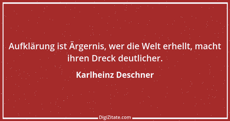 Zitat von Karlheinz Deschner 84