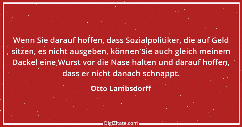 Zitat von Otto Lambsdorff 27