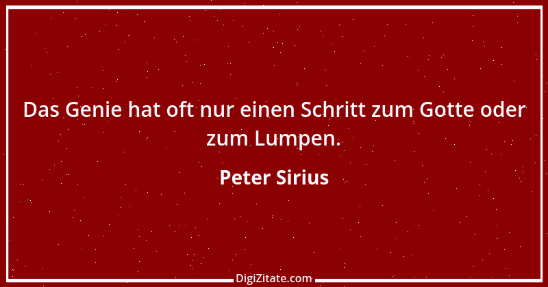 Zitat von Peter Sirius 469