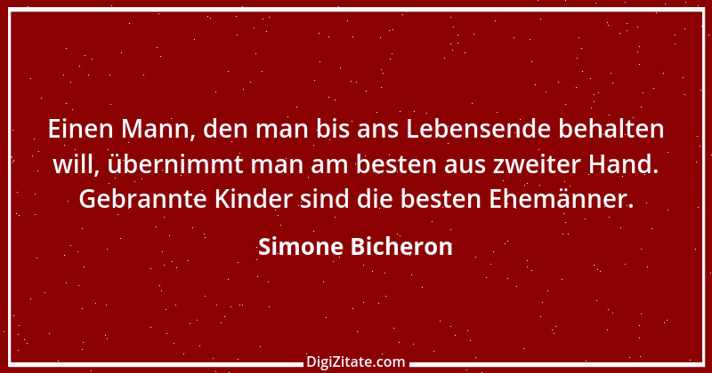 Zitat von Simone Bicheron 1