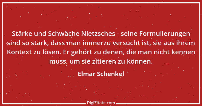 Zitat von Elmar Schenkel 283