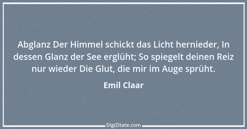 Zitat von Emil Claar 2