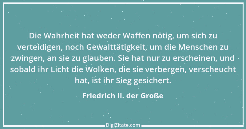 Zitat von Friedrich II. der Große 222