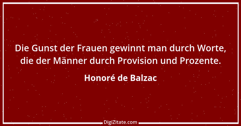 Zitat von Honoré de Balzac 199