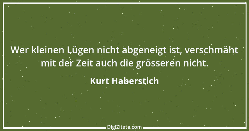 Zitat von Kurt Haberstich 273