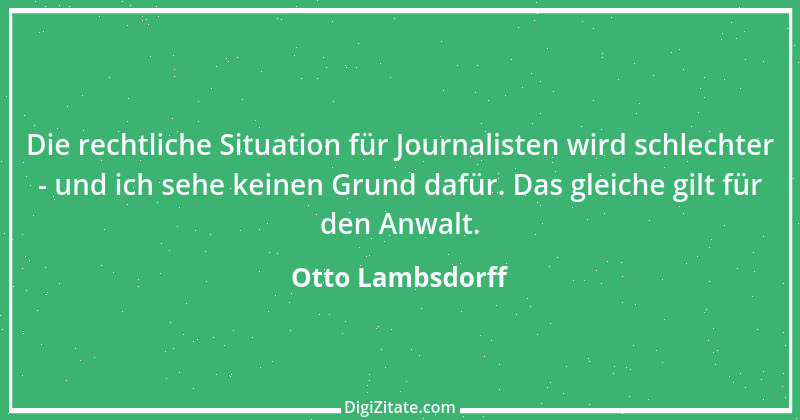 Zitat von Otto Lambsdorff 28