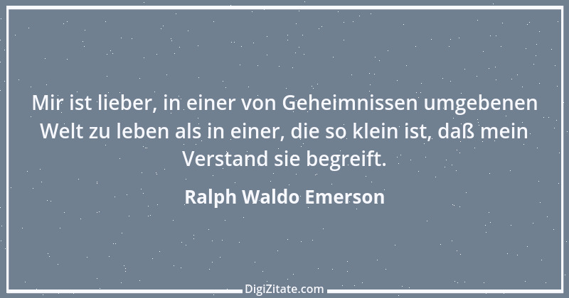 Zitat von Ralph Waldo Emerson 115