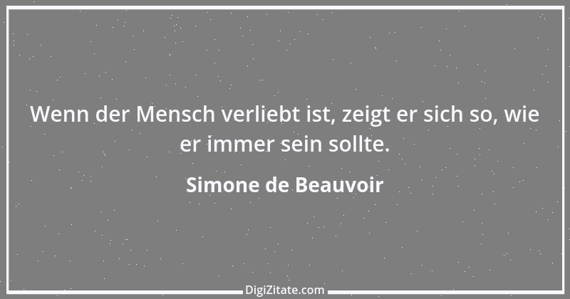 Zitat von Simone de Beauvoir 1