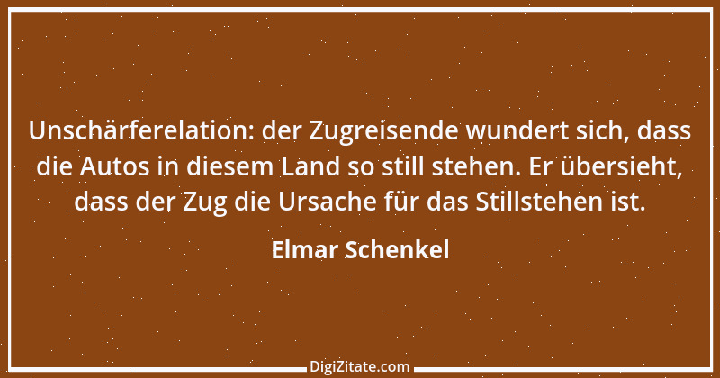 Zitat von Elmar Schenkel 284