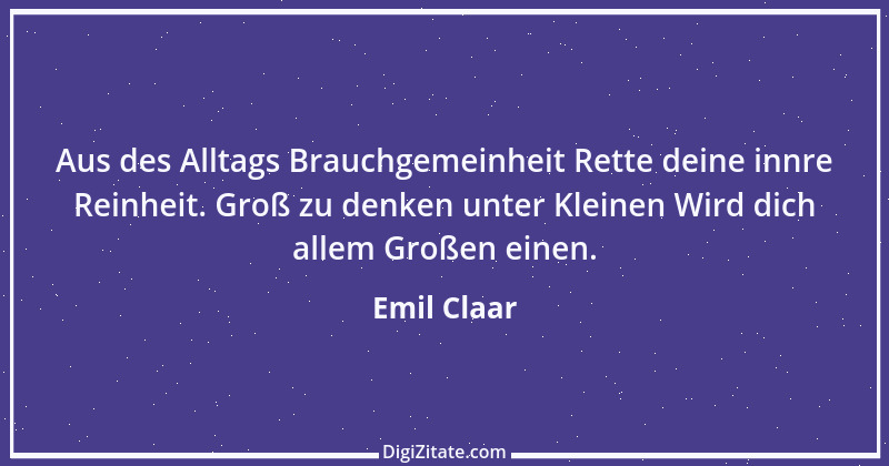 Zitat von Emil Claar 3