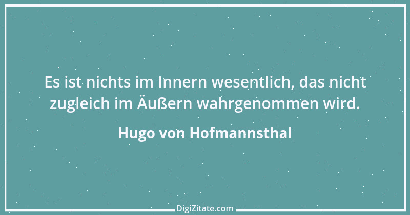 Zitat von Hugo von Hofmannsthal 210