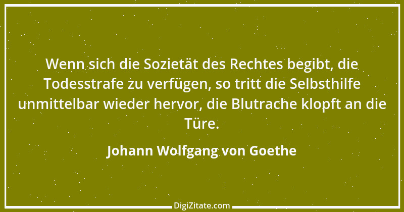 Zitat von Johann Wolfgang von Goethe 2071