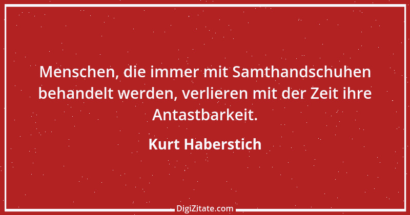 Zitat von Kurt Haberstich 274