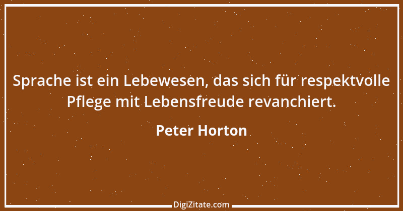 Zitat von Peter Horton 194