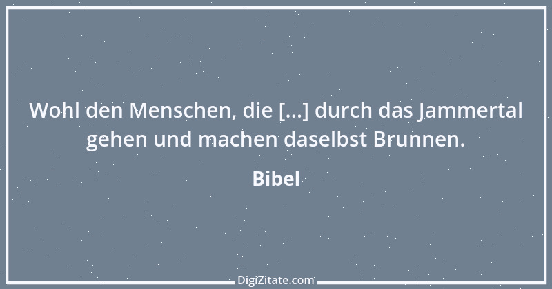 Zitat von Bibel 107