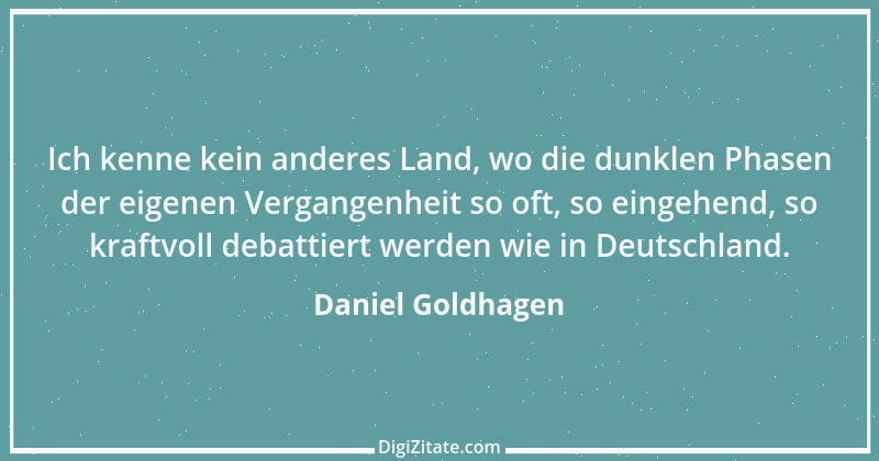 Zitat von Daniel Goldhagen 1