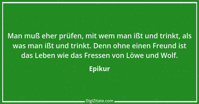 Zitat von Epikur 19