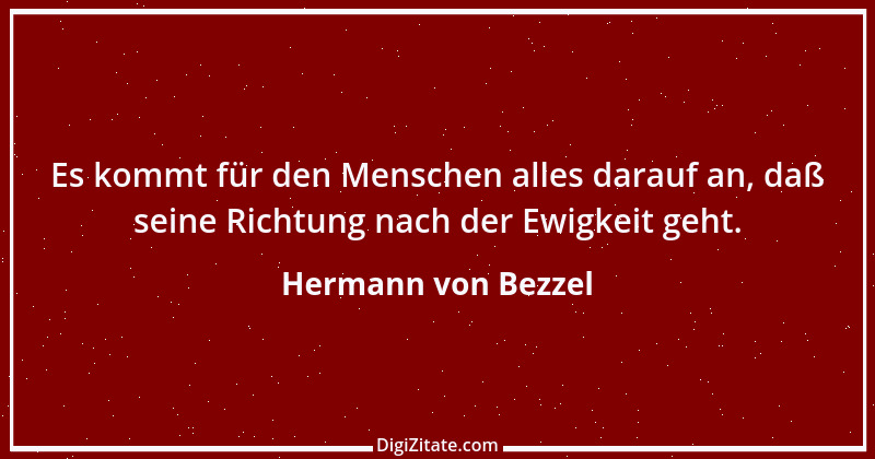 Zitat von Hermann von Bezzel 9