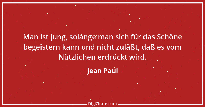 Zitat von Jean Paul 1217