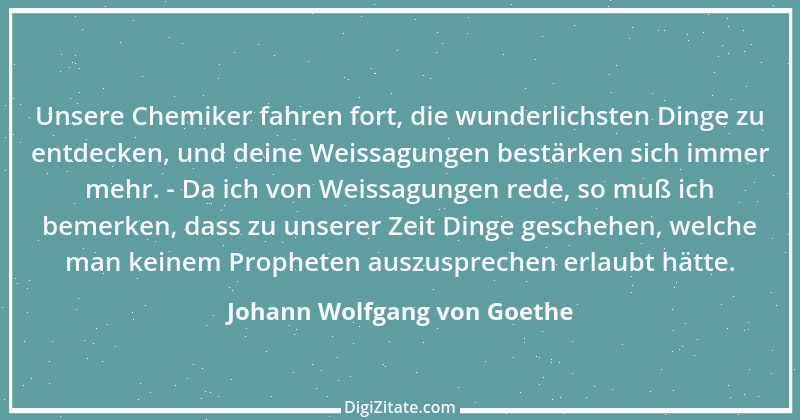 Zitat von Johann Wolfgang von Goethe 1072