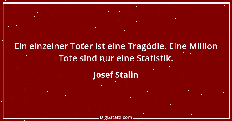 Zitat von Josef Stalin 2