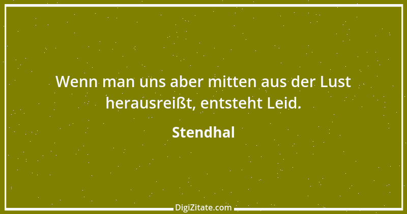 Zitat von Stendhal 42