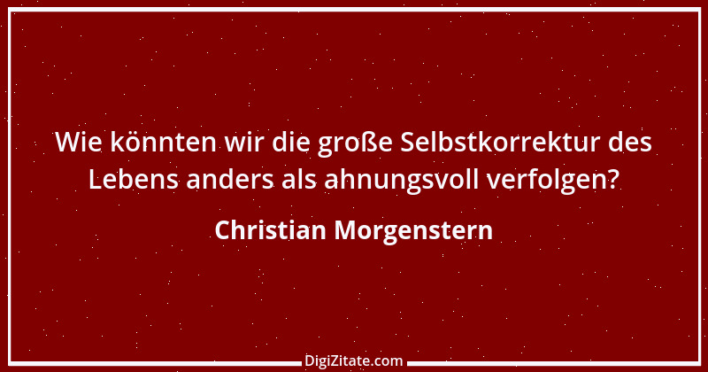 Zitat von Christian Morgenstern 596