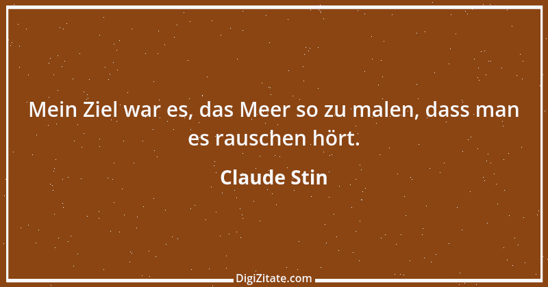 Zitat von Claude Stin 1