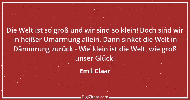 Zitat von Emil Claar 5