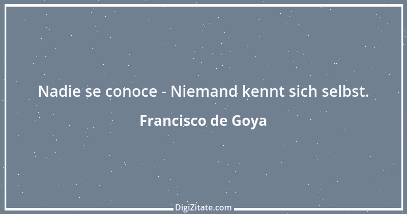 Zitat von Francisco de Goya 7