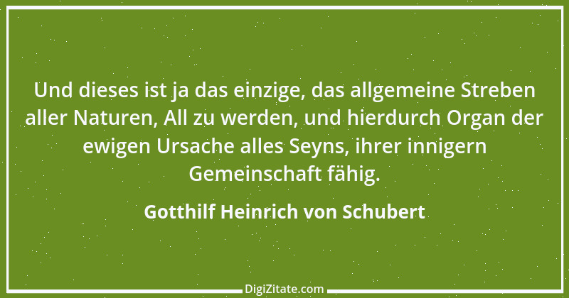 Zitat von Gotthilf Heinrich von Schubert 2