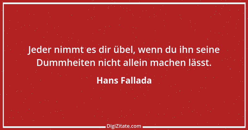 Zitat von Hans Fallada 2