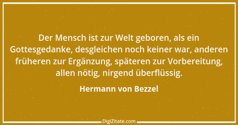 Zitat von Hermann von Bezzel 10