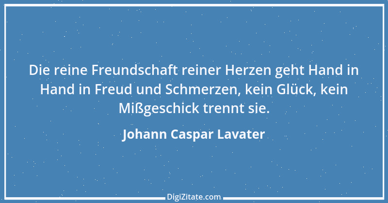 Zitat von Johann Caspar Lavater 43