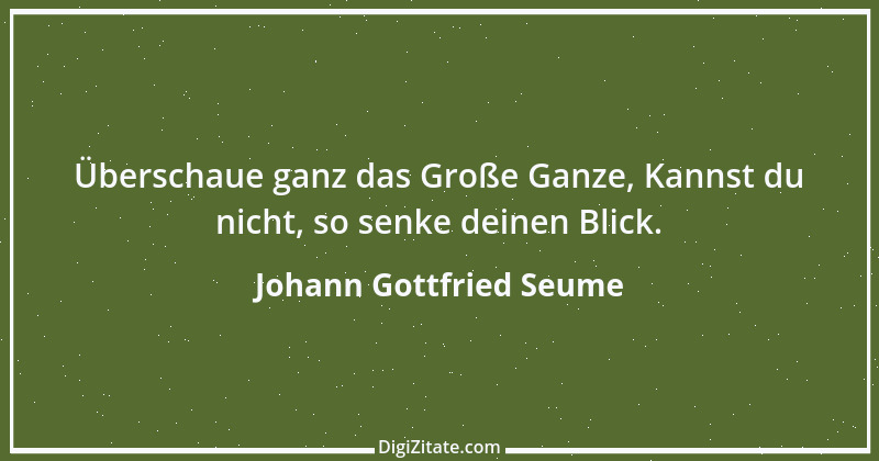 Zitat von Johann Gottfried Seume 6