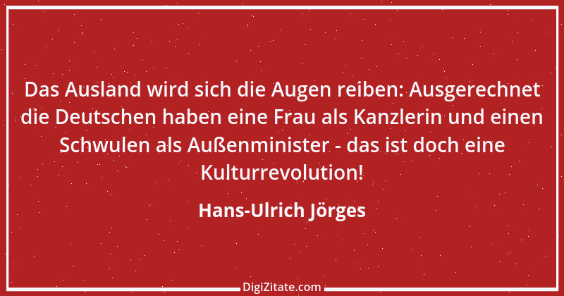 Zitat von Hans-Ulrich Jörges 8