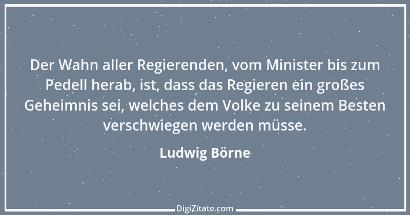 Zitat von Ludwig Börne 196