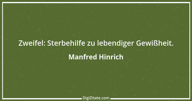 Zitat von Manfred Hinrich 2248