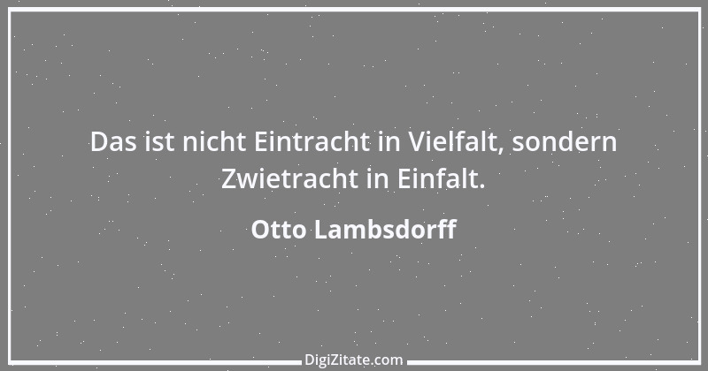 Zitat von Otto Lambsdorff 32