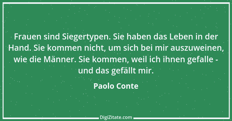 Zitat von Paolo Conte 1