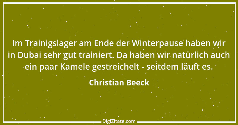 Zitat von Christian Beeck 5