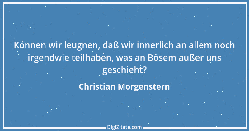 Zitat von Christian Morgenstern 598