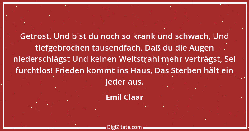 Zitat von Emil Claar 7