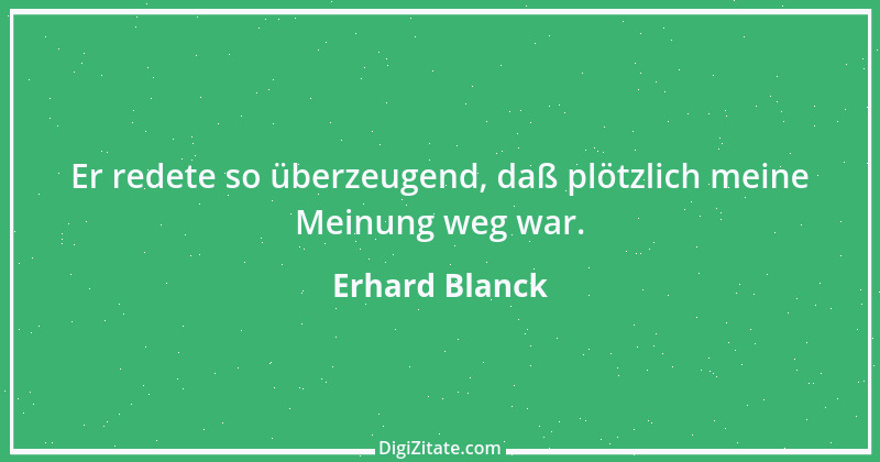 Zitat von Erhard Blanck 1630