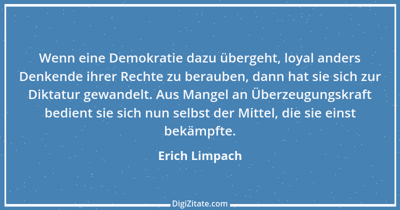 Zitat von Erich Limpach 234