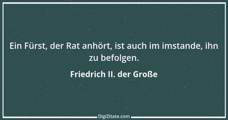 Zitat von Friedrich II. der Große 227