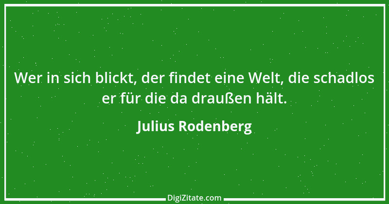 Zitat von Julius Rodenberg 20