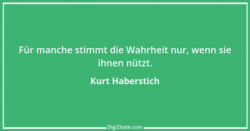 Zitat von Kurt Haberstich 278